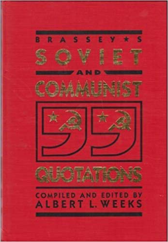 Stock image for Brassey's Soviet and Communist Quotations for sale by HPB-Red