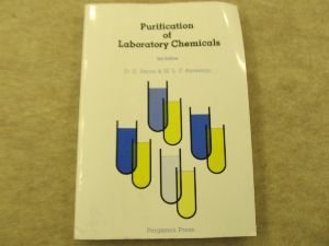 Beispielbild fr Purification of Laboratory Chemicals, Third Edition zum Verkauf von Irish Booksellers