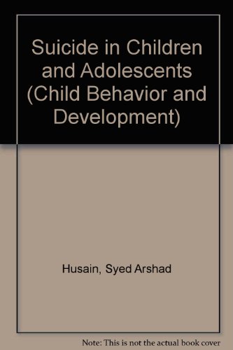 Beispielbild fr Suicide in Children and Adolescents (Child Behavior and Development) zum Verkauf von Phatpocket Limited