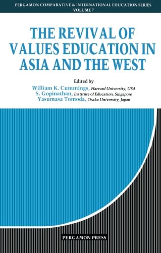 9780080358536: The Revival of Values Education in Asia & the West (Comparative & international education series)