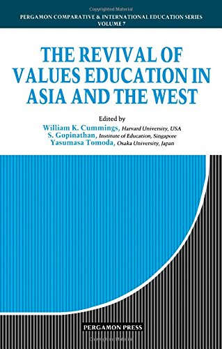 9780080358543: The Revival of Values Education in Asia and the West (Comparative and International Education Series)
