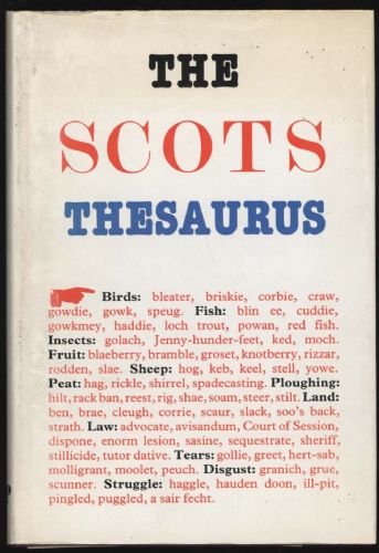 Stock image for The Scots Thesaurus for sale by Simply Read Books