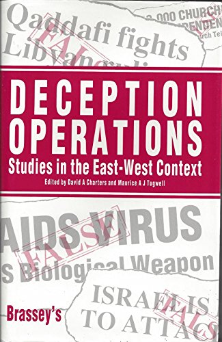 Beispielbild fr Deception Operations : Studies in the East-West Context zum Verkauf von Better World Books