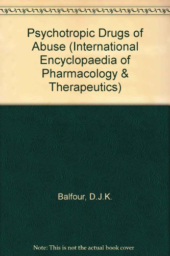 Beispielbild fr Psychotropic Drugs of Abuse zum Verkauf von Better World Books