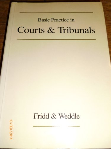 9780080369013: Basic Practice in Courts and Tribunals