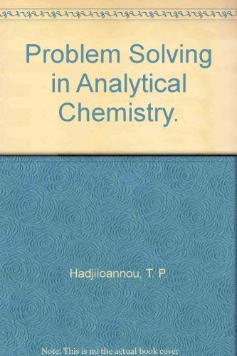 problem solving in analytical chemistry