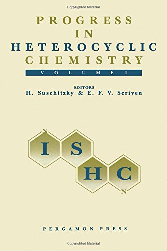 Stock image for Progress in Heterocyclic Chemistry, Volume 1: A Critical Review of the 1988 Literature Preceded By Three Chapters on Current Heterocyclic Topics for sale by BookDepart
