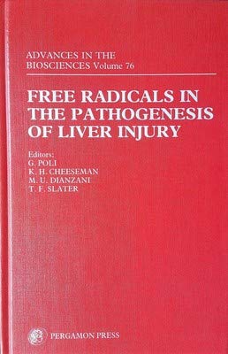 Beispielbild fr Free Radicals in the Pathogenesis of Liver Injury zum Verkauf von mountain