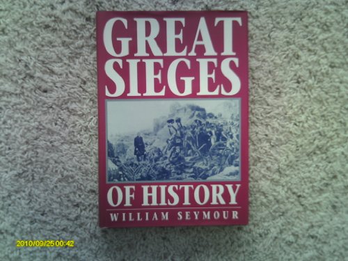 Imagen de archivo de GREAT SIEGES OF HISTORY a la venta por WorldofBooks