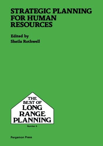 9780080377704: Strategic Planning for Human Resources: 6 (Best of Long Range Planning)