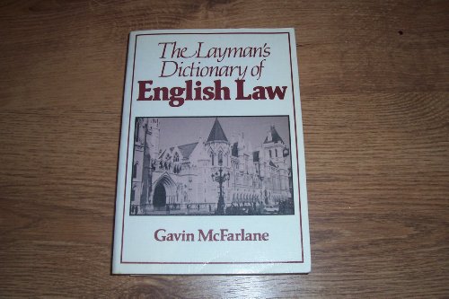 Stock image for Layman's Dictionary of English Law for sale by WorldofBooks