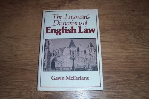 9780080391571: Layman's Dictionary of English Law