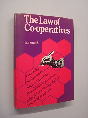 Stock image for The Law of Co-Operatives for sale by Better World Books Ltd