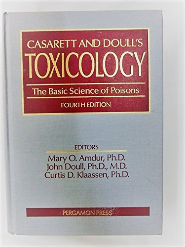 Stock image for Casarett and Doull's Toxicology: The Basic Science of Poisons. 4th Edition. for sale by Bingo Used Books