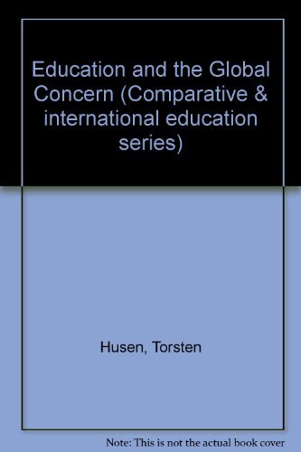 9780080404899: Education and the Global Concern (Comparative & international education series)