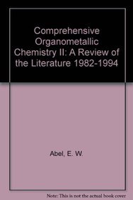 Imagen de archivo de Comprehensive Organometallic Chemistry II a la venta por Majestic Books