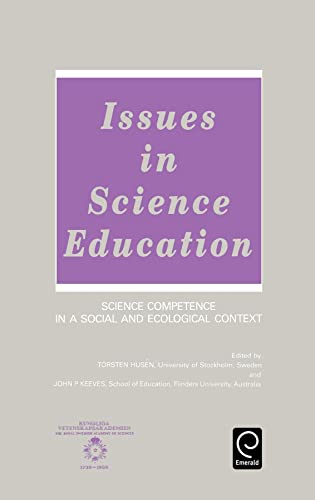 Imagen de archivo de Issues in Science Education: Science Competence in a Social and Ecological Context. a la venta por Plurabelle Books Ltd