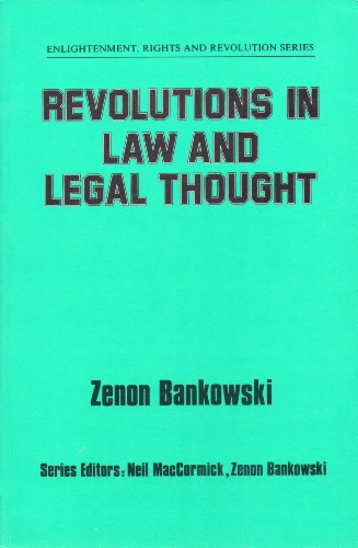 Stock image for Revolutions in Law and Legal Thought (Enlightenment, Rights and Revolution Series) for sale by WorldofBooks