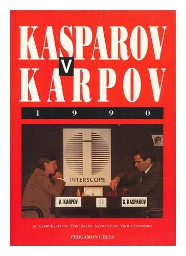 Beispielbild fr Kasparov V. Karpov, 1990 zum Verkauf von ThriftBooks-Dallas
