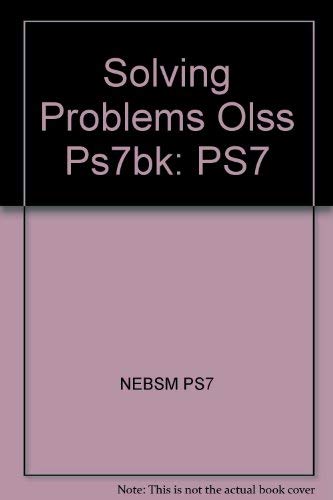 Stock image for Solving Problems (PS7, Managing Products and Services) for sale by The Book Exchange