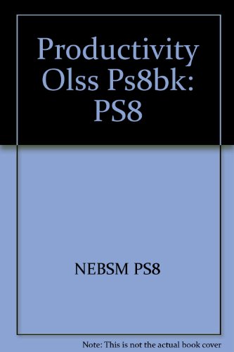 9780080416625: Productivity Olss Ps8bk