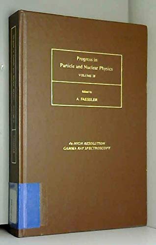 Beispielbild fr Progress in Particle and Nuclear Physics, Volume 28 zum Verkauf von Zubal-Books, Since 1961