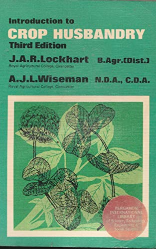 Imagen de archivo de Lockhart Wisemans Crop Husbandry Including Grassland a la venta por Buchpark