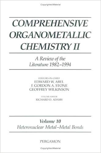 Imagen de archivo de Comprehensive Organometallic Chemistry II, Volume 10: Heteronuclear Metal and Metal Bonds a la venta por Phatpocket Limited