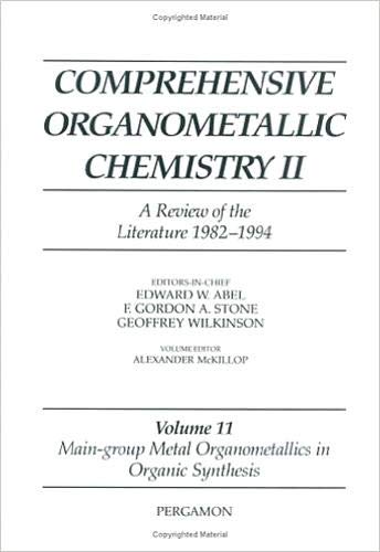 9780080423180: Comprehensive Organometallic Chemistry II, Volume 11: Main-Group Metal Organometallics in Organic Synthesis