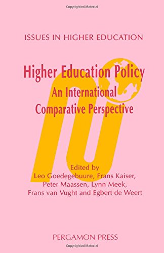 Stock image for Higher Education Policy: An International Comparative Perspective for sale by Anybook.com