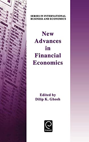 Beispielbild fr New Advances in Financial Economicsseries in International Business &amp; Economics zum Verkauf von Blackwell's