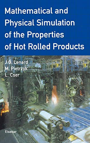 9780080427010: Mathematical and Physical Simulation of the Properties of Hot Rolled Products