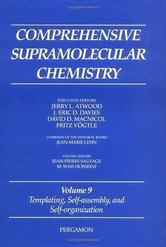 9780080427218: Comprehensive Supramolecular Chemistry, Volume 9: Templating, Self-Assembly and Self-Organization