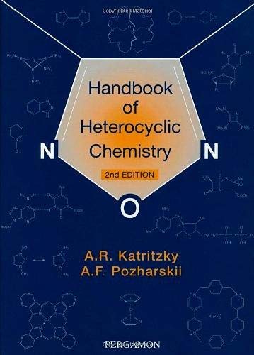 9780080429885: Handbook of Heterocyclic Chemistry,