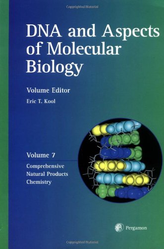 Stock image for Comprehensive Natural Products Chemistry : DNA and Aspects of Molecular Biology (Comprehensive Natural Products Chemistry) for sale by Mispah books