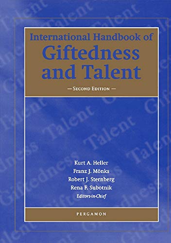 9780080437965: International Handbook of Giftedness and Talent