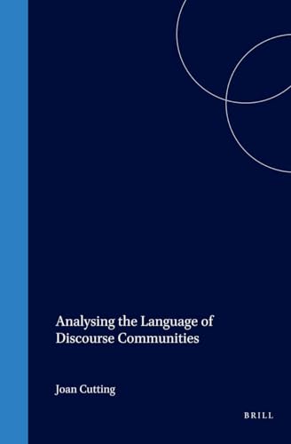 9780080438931: Analysing the Language of Discourse Communities