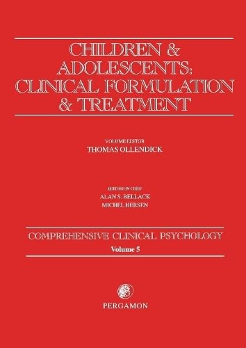 Imagen de archivo de Children and Adolescents: Comprehensive Clinical Psychology (Volume 5) a la venta por Anybook.com