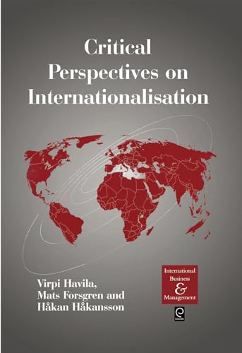 Stock image for Critical Perspectives on Internationalisation (International Business and Management) for sale by Brook Bookstore
