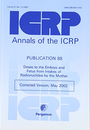 Beispielbild fr Icrp Publication 88 zum Verkauf von Revaluation Books