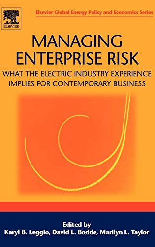 9780080449494: Managing Enterprise Risk: What the Electric Industry Experience Implies for Contemporary Business (Elsevier Global Energy Policy and Economics Series)