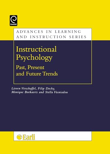 Imagen de archivo de Instructional Psychology a la venta por Blackwell's