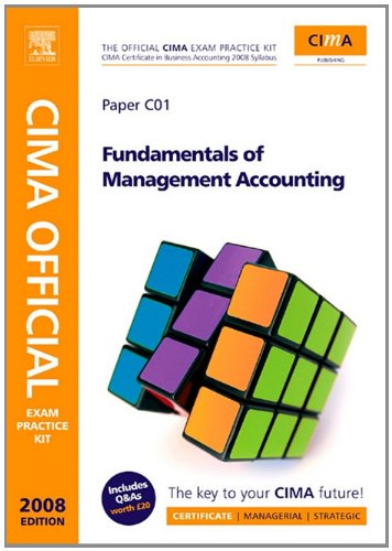 9780080886206: CIMA Official Exam Practice Kit Fundamentals of Management Accounting, Second Edition: CIMA Certificate in Business Accounting, 2006 Syllabus