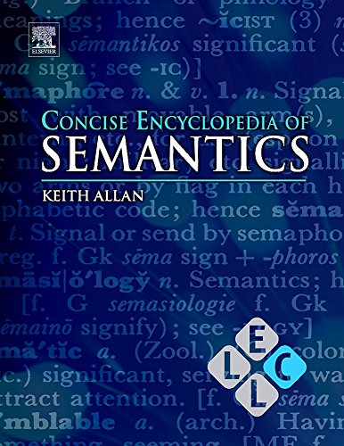 Stock image for Concise Encyclopedia of Semantics,: 2 (Concise Encyclopedias of Language and Linguistics) for sale by Brook Bookstore On Demand