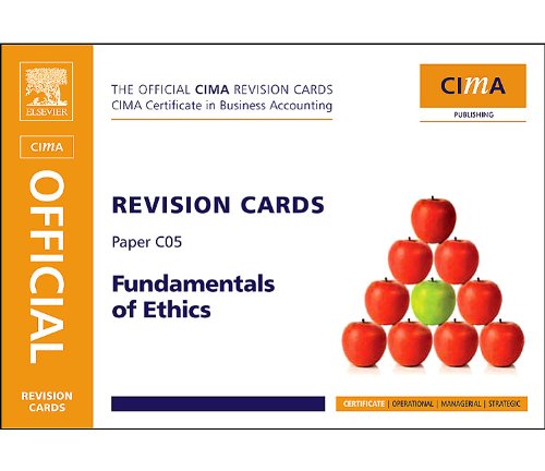 9780080965833: Cima Revision Cards Fundamentals of Ethics, Corporate Governance & Business Law (Cima Certificate Level 2008)