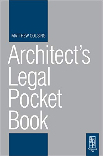 Architect's Legal Pocket Book (Routledge Pocket Books) - Cousins, Matthew