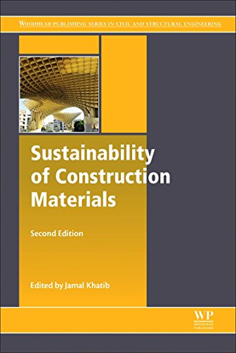 Beispielbild fr Sustainability of Construction Materials (Woodhead Publishing Series in Civil and Structural Engineering) zum Verkauf von Brook Bookstore On Demand