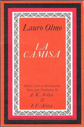 9780082034780: La camisa: Drama popular tres actos (Commonwealth & internalional library. Spanish series)