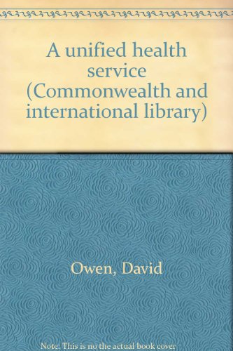 Stock image for Unified Health Service for sale by Better World Books