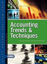 9780087051775: Accounting Trends and Techniques 62nd Edition (Presenting and Analyzing Financial Reporting Practices)